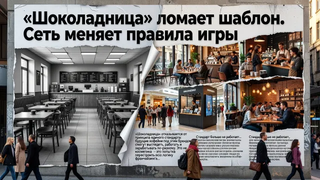«Шоколадница» ломает шаблон. Сеть меняет правила игры